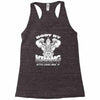 body by krang Racerback Tank