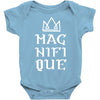 Magnifique With Crown Baby Bodysuit
