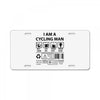 clyling man License Plate