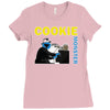 cookie monster Ladies Fitted T-Shirt