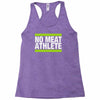 no meat athlete! Racerback Tank