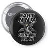 funny rfart ninja Pin-back button