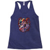 wicked jester skull Racerback Tank