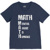 math mental abuse to humans V-Neck Tee