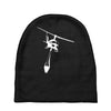 uh 1 huey air attack helicopter vinyl decal fire fighting cdf usfs Baby Beanies