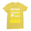 Some People Have To Wait a Lifetime To Meet Their Favorite Softball Ladies Fitted T-Shirt