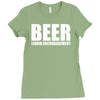 beer liquid Ladies Fitted T-Shirt