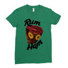 rum ham Ladies Fitted T-Shirt