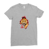 the lion 01 Ladies Fitted T-Shirt