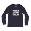 Vegan Because Plant Powered Badass Was Not an Offical Tittle Full Long Sleeve Shirts