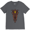 vaatu pattern V-Neck Tee