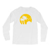 beach silhouette birds sand sunset Long Sleeve Shirts