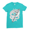 Dragonball Shenron Ladies Fitted T-Shirt