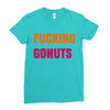 fucking gonuts Ladies Fitted T-Shirt