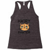 funny cat Racerback Tank
