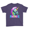 fortnite unicorn Youth Tee