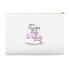 I Love My Trucker To The Moon And Back To Infinity And Beyond Forever Accessory Pouches