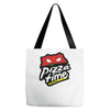 pizza time (2) Tote Bags