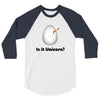 is it Unicorn 3/4 Sleeve Shirt