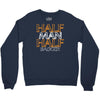 half man half badger Crewneck Sweatshirt