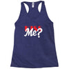 YOU WANT KISS ME Racerback Tank