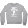 Best Friend Pitbull Crewneck Sweatshirt