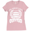 window cleaner Ladies Fitted T-Shirt
