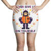 never give up Mini Skirts