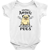 angel pug [converted] Baby Bodysuit