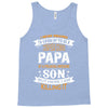 Super Cool Papa Of A Freaking Awesome Son Tank Top
