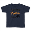 resting witch face   fall t shirt   funny halloween Toddler T-shirt