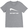 just don't care V-Neck Tee