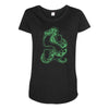 house snake Maternity Scoop Neck T-shirt
