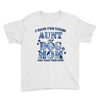 i have two tıtles aunt and dogmom an i rock them both flowers Youth Tee