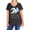 stranger peanuts Ladies Curvy T-Shirt