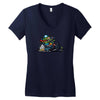 motogrem Women's V-Neck T-Shirt