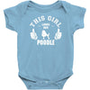 This Girl Loves Poodle Baby Onesie
