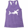 shark 'bite me' Racerback Tank