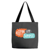 it simple Tote Bags