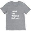 Jude JB Willem Malcolm V-Neck Tee