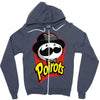 little grey chips Zipper Hoodie