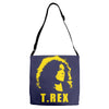 t rex mark bolan glam rock legend Adjustable Strap Totes