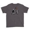 banksy kids play t.v. ball Youth Tee