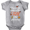 my favorite season is the fall of the patriarchy Baby Bodysuit