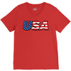 usa 3 V-Neck Tee