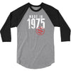 Made In 1975 All Original Parts 3/4 Sleeve Shirt