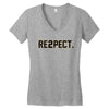 re2pect Women's V-Neck T-Shirt
