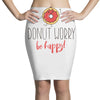donut worry, be happy Pencil Skirts