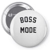 bos mode Pin-back button