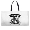 let the sea and get more energy white Weekender Totes